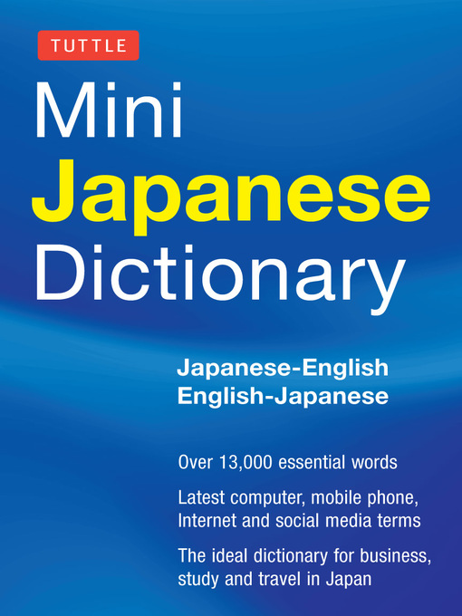 Cover image for Tuttle Mini Japanese Dictionary